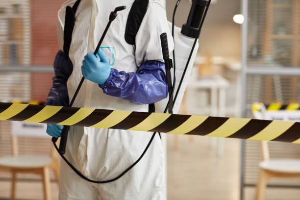 Professional Trauma Scene Cleanup technician working in Albin, WY